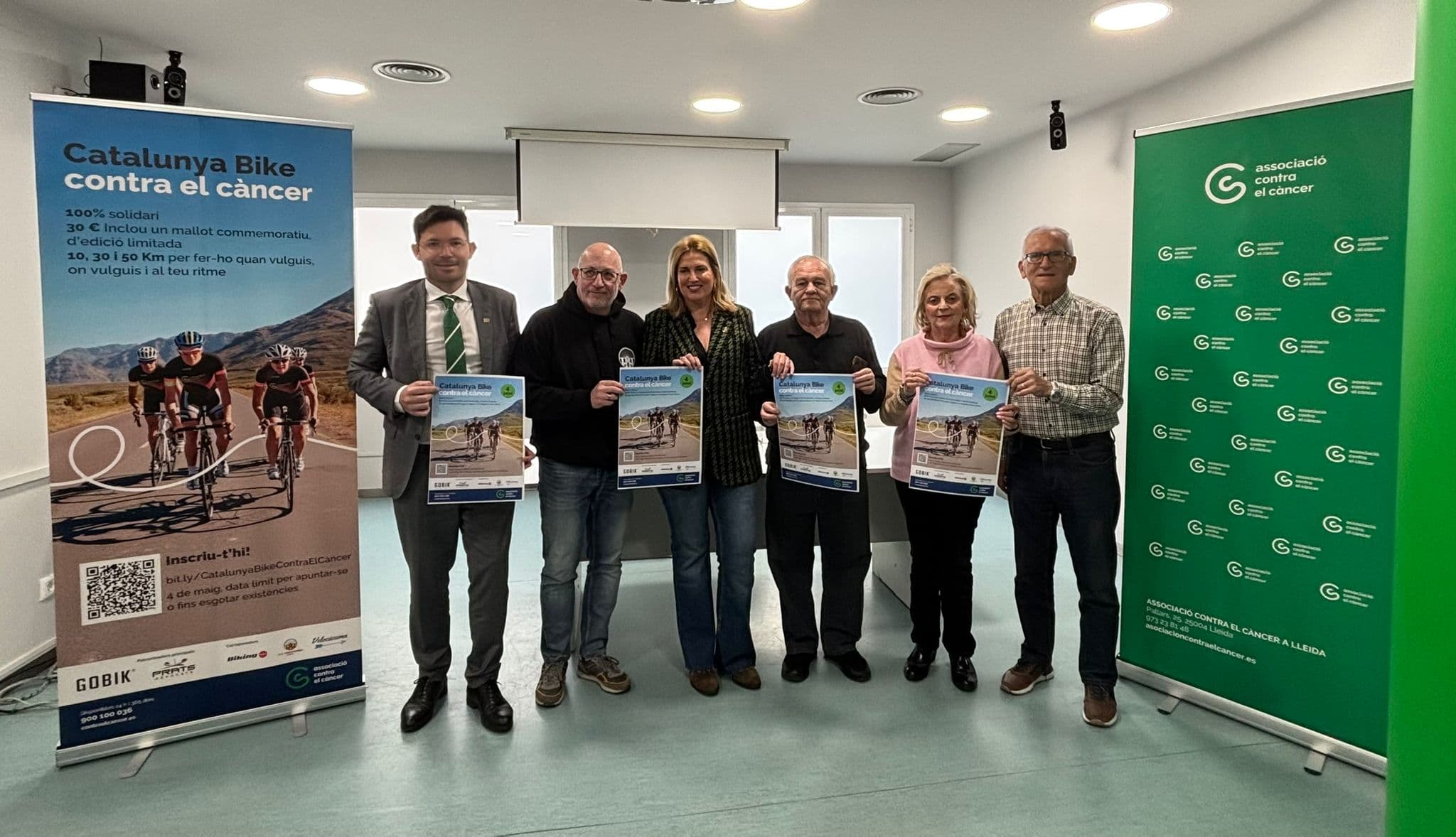 L’Associació contra el càncer de Lleida organitza la primera edició de la Catalunya Bike