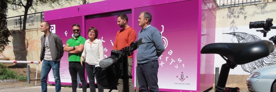 El Rectorat ofereix un nou aparcament intel·ligent per a bicicletes al recinte