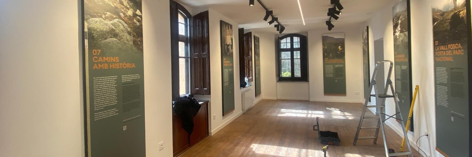 Finalitza la primera fase de les obres del futur centre d'interpretació d'Aigüestortes a la Vall Fosca