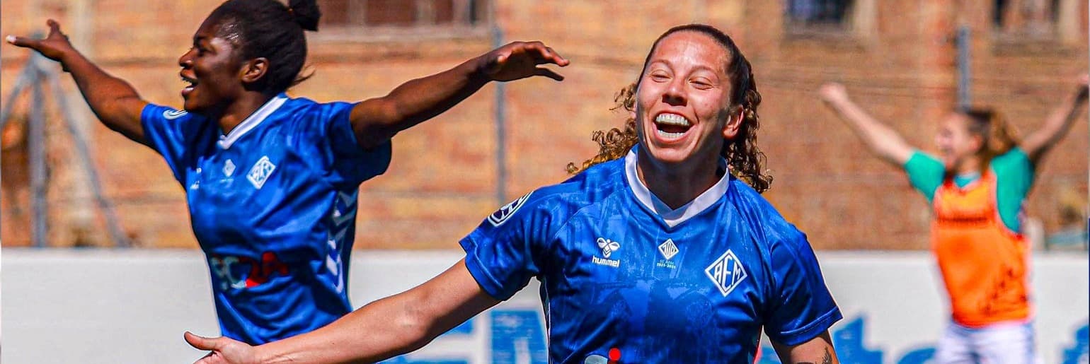 L’AEM goleja a l’Albacete, 3-0, i s’allunya del descens