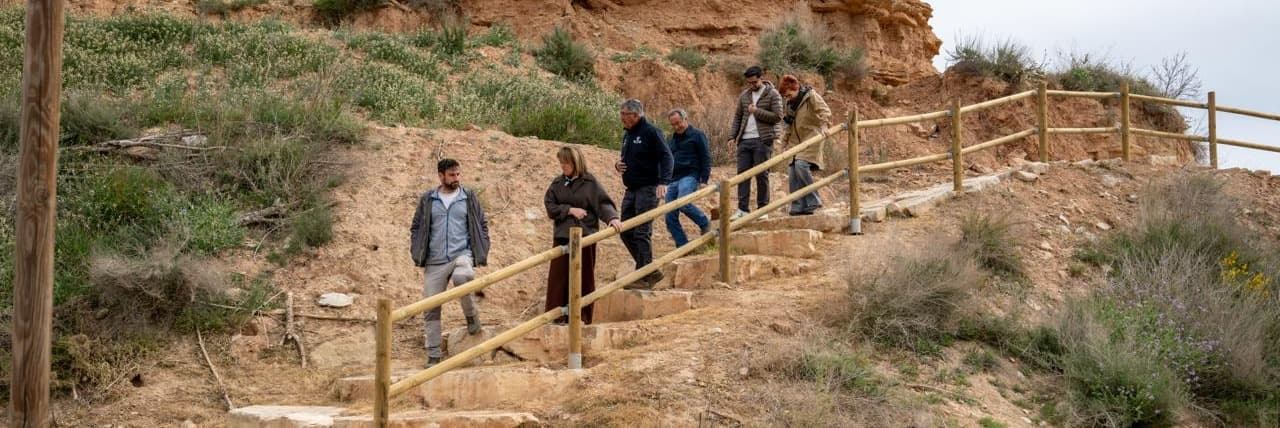 L’Ajuntament d’Aitona millora la Ruta Robert Capa de la mà de la Diputació i amb una inversió de prop de 23.000 euros