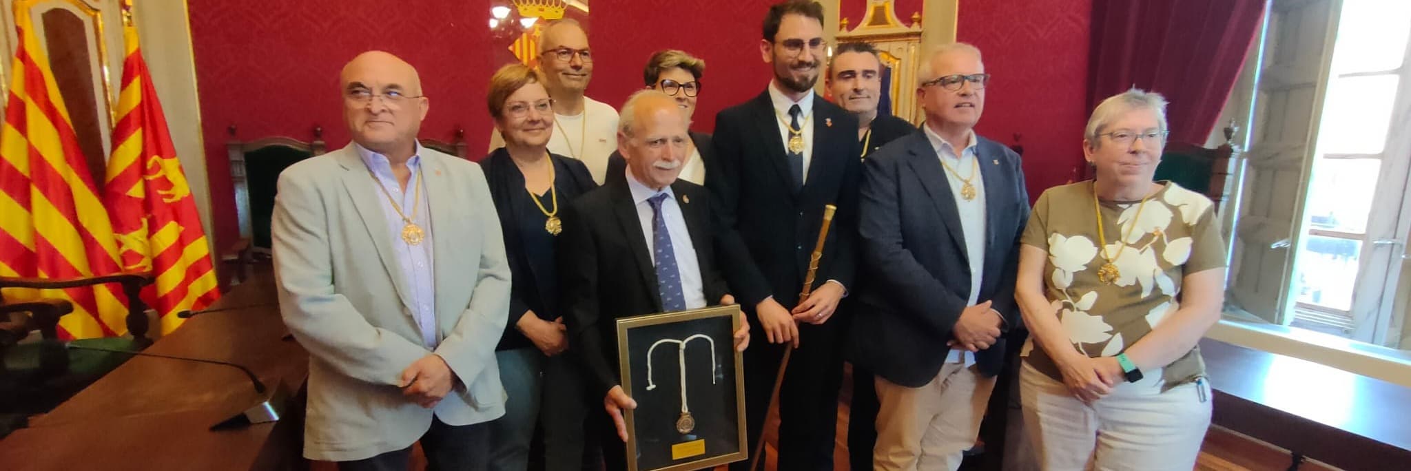 Cervera atorga la Medalla de la Ciutat a Joan Castellà