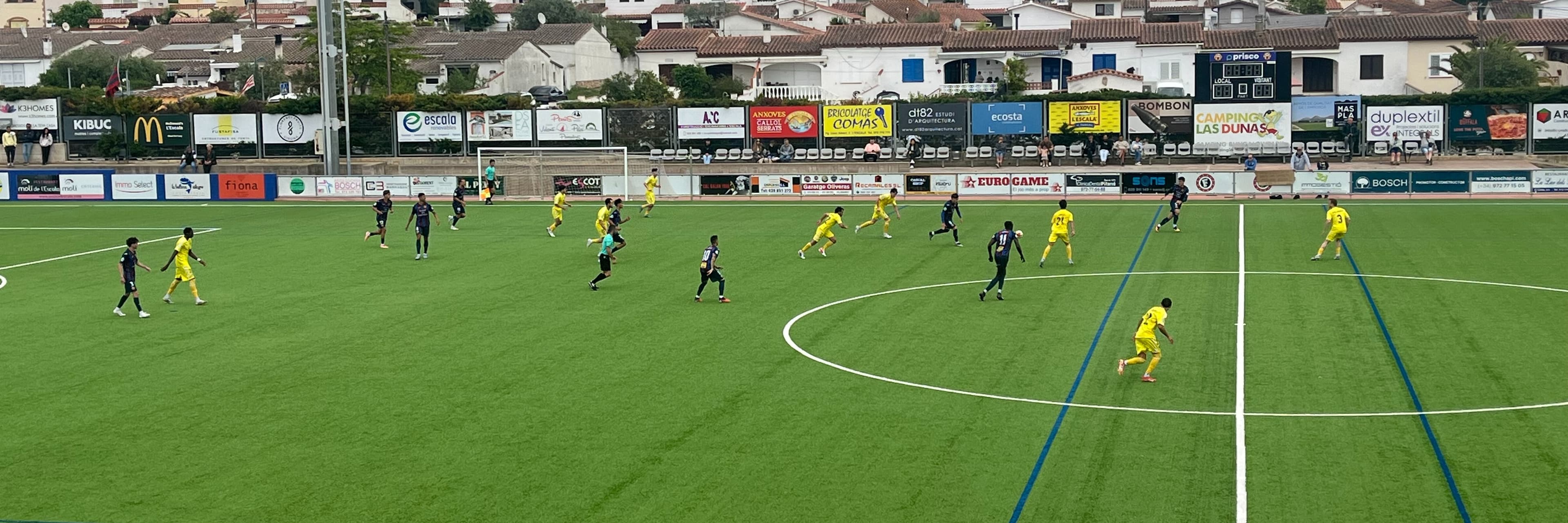 El Lleida perd a l’Escala i tanca una temporada sense guanyar com a visitant
