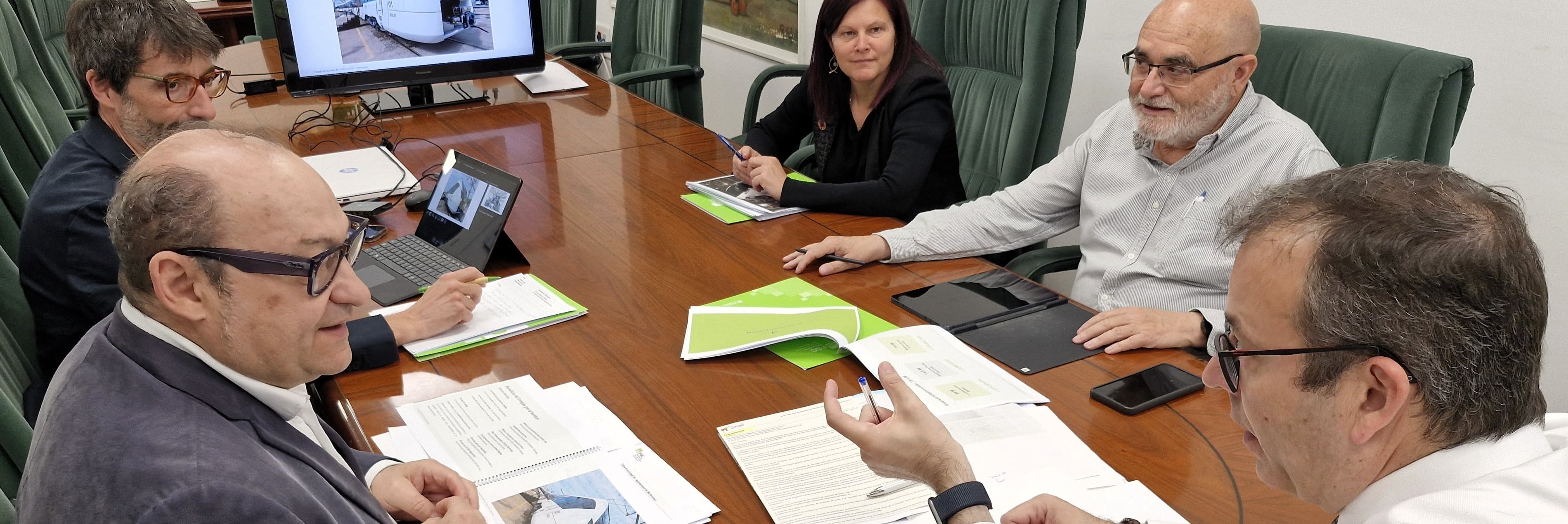FGC inicia a Mollerussa una roda de visites per explicar el projecte de la línia Lleida-Terrassa
