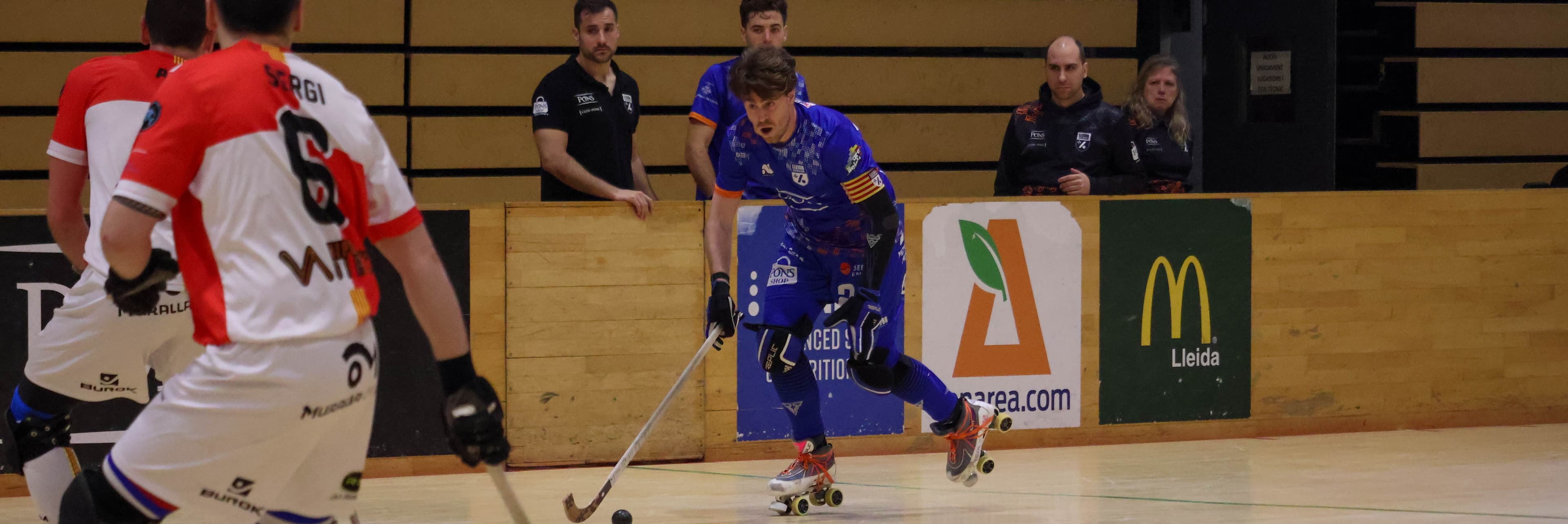 Sergi Duch penja els patins