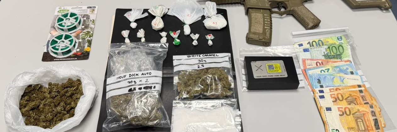 Els Mossos d'Esquadra detenen tres persones a l'Albi per tràfic de drogues