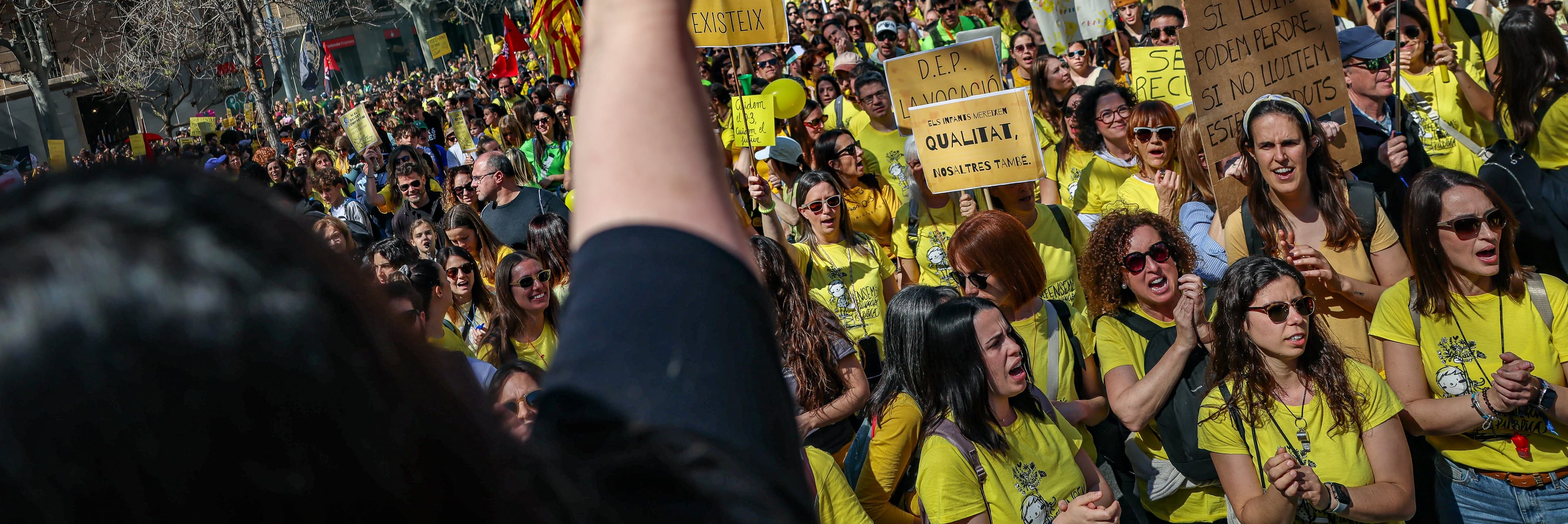 Els docents tornen a la vaga a tot Catalunya aquest dimarts en un clima molt tens amb el Govern