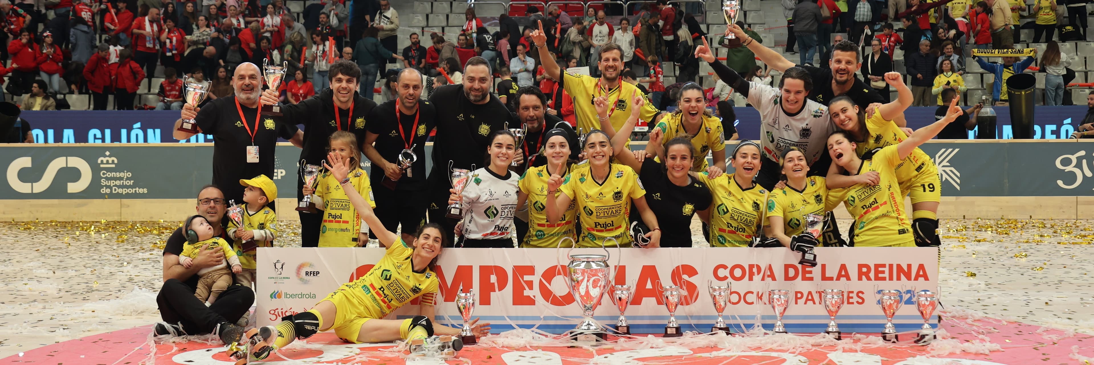 El Vila-sana revalida el títol de Copa de la Reina a Gijón