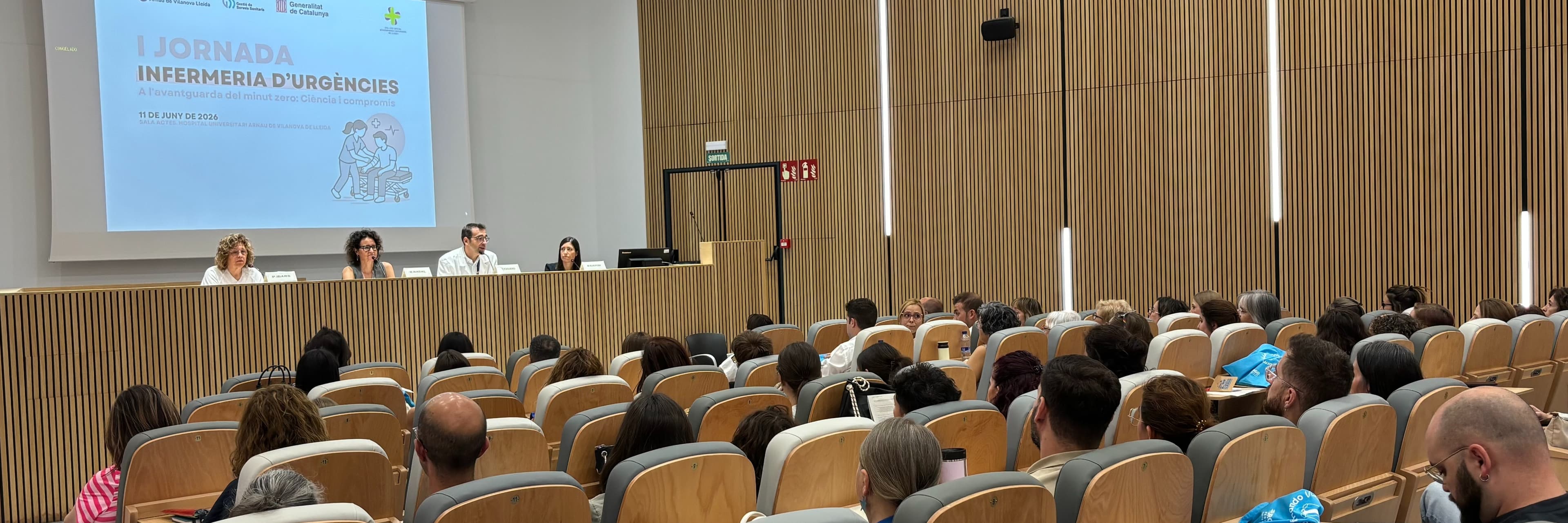 Lleida reivindica el lideratge infermer en l’atenció urgent en la primera Jornada d’Infermeria d’Urgències