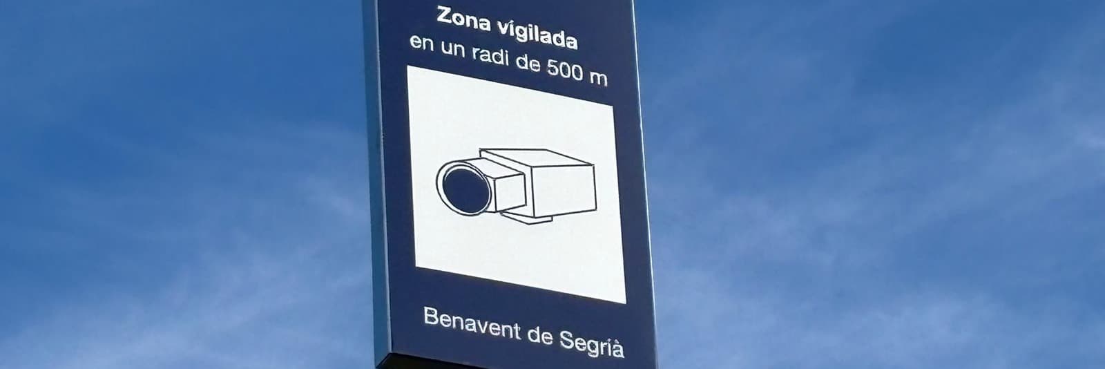 Benavent de Segrià augmenta la seguretat viària amb la instal·lació de dos càmeres de lectura de matrícules de vehicles