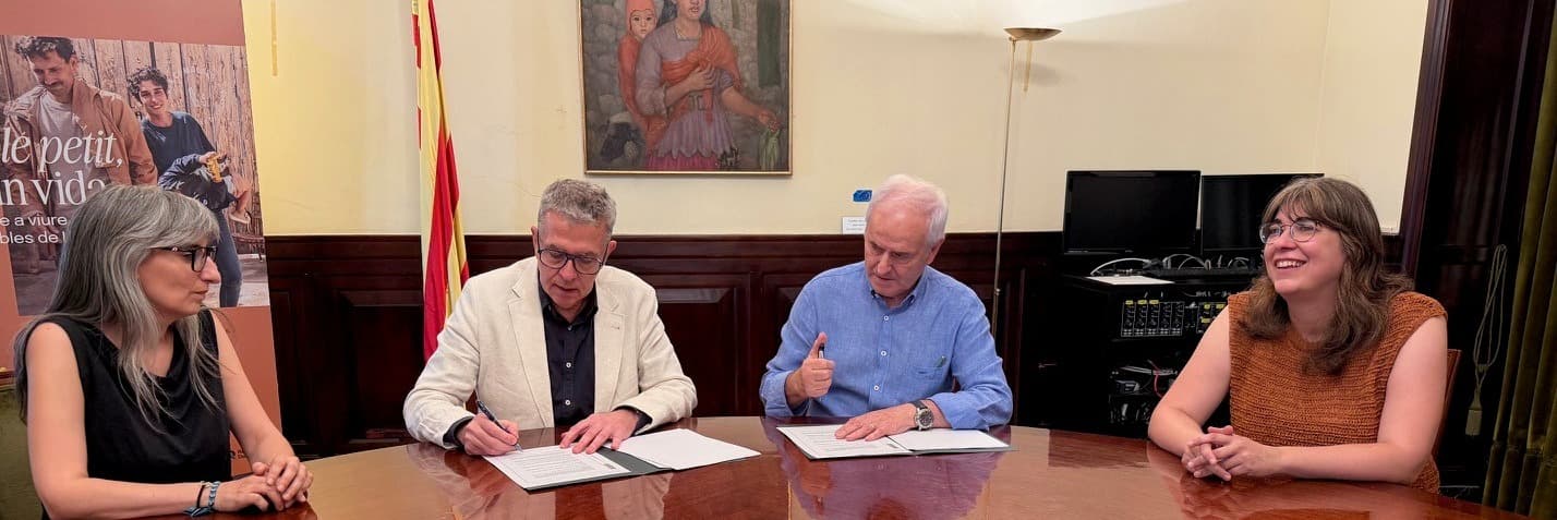La Diputació de Lleida aportarà 270.000 euros al Banc dels Aliments durant els propers 3 anys