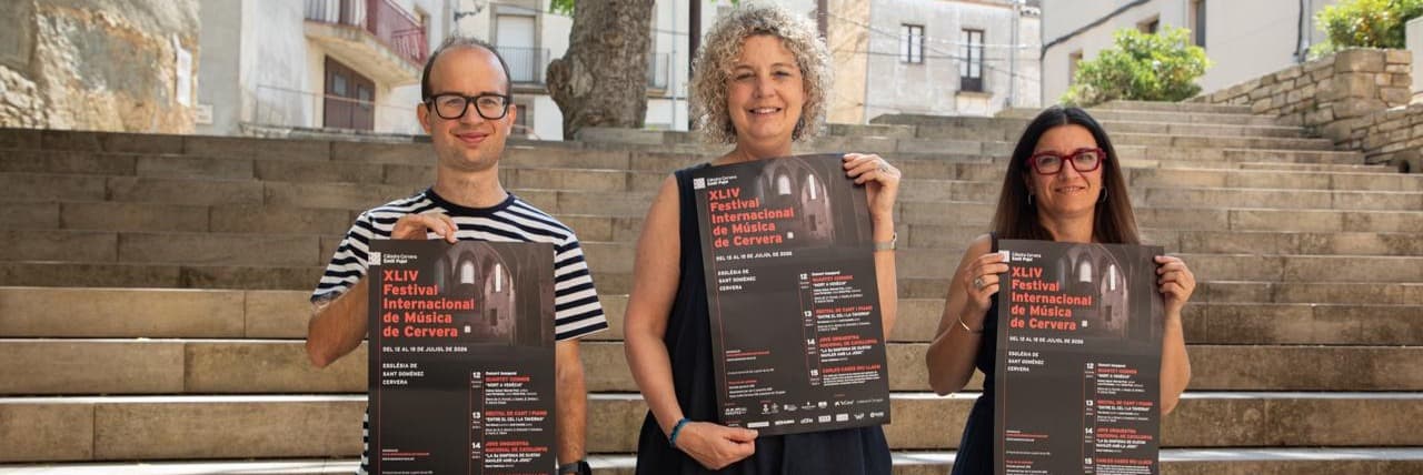 Cervera ja ho té tot a punt per al seu Festival Internacional de Música
