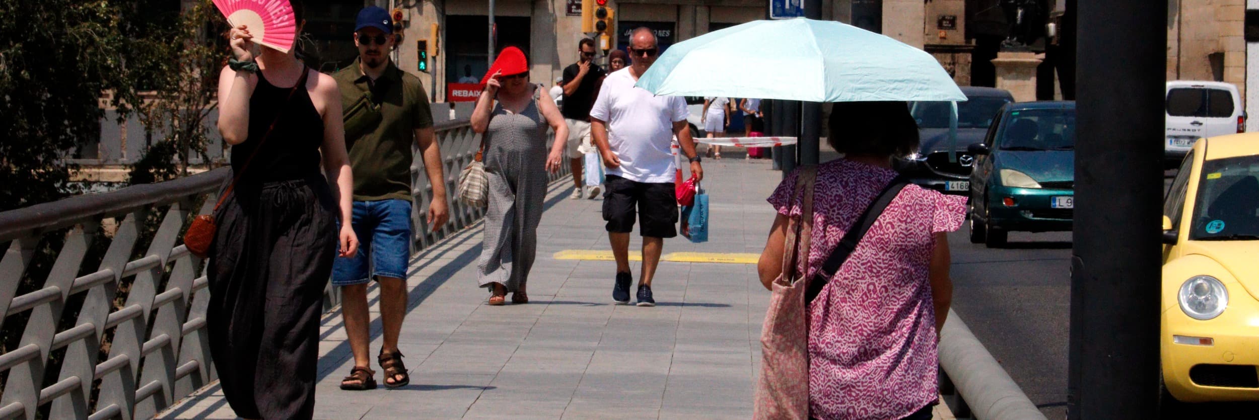 El Servei Meteorològic de Catalunya confirma aquest dimecres que Catalunya entra en la tercera onada de calor d’aquest estiu