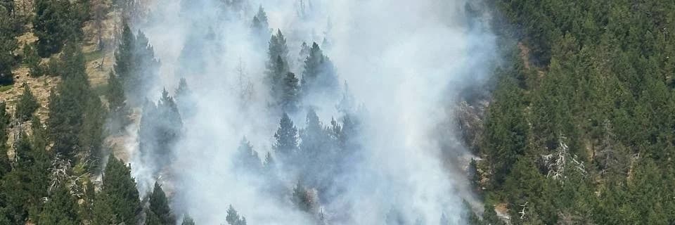 Estabilitzat l'incendi d'Os de Civís, a més de 2.000 metres d'altura