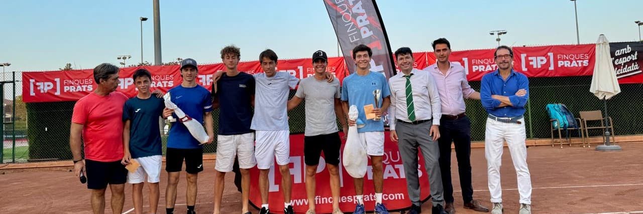 Borja Vila s’imposa en el 1r Torneig Finques Prats Tennis Sub-21 del Club Tennis Lleida
