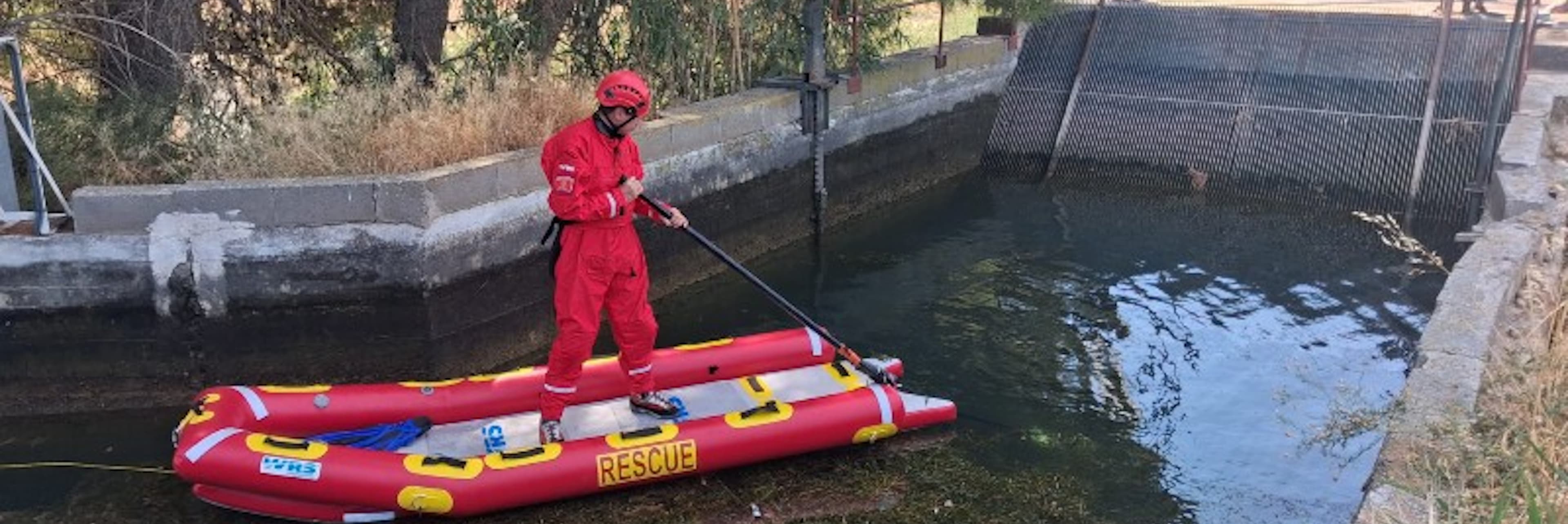 Troben un cos a la séquia de Torrefarrera, on els Bombers havien activat un dispositiu de recerca