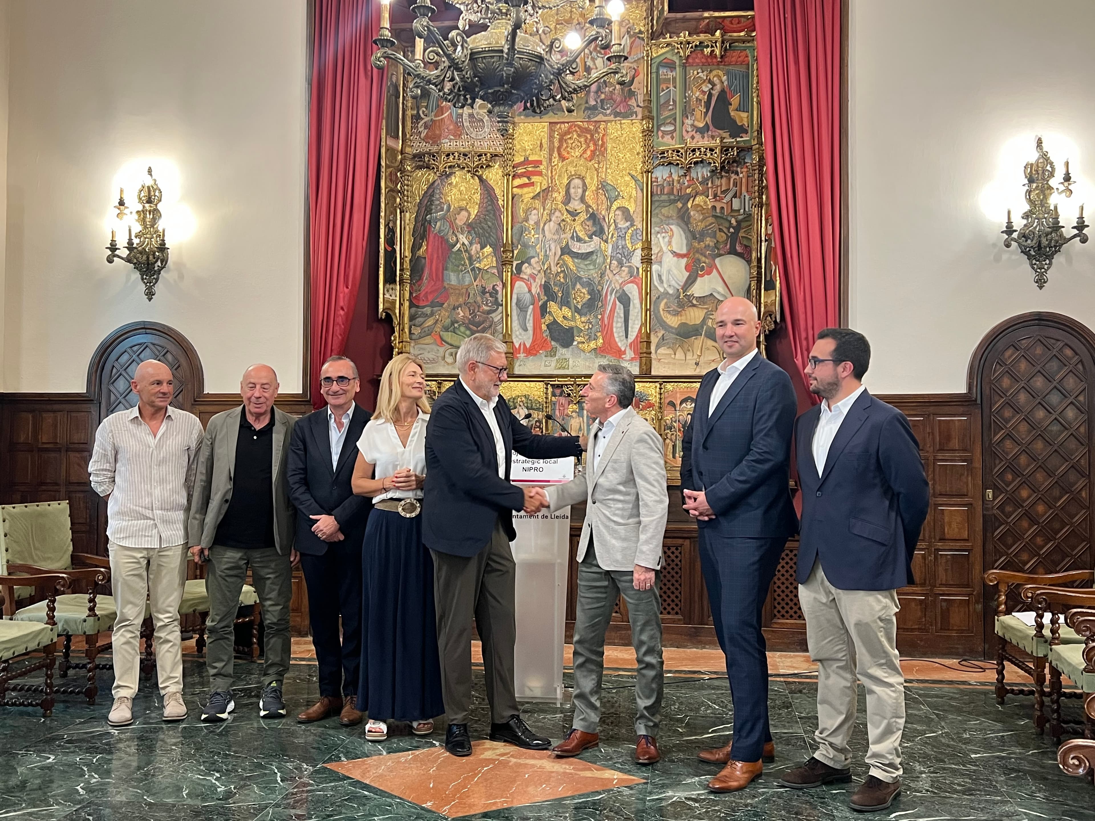NIPRO invertirà 25 milions d’euros a Lleida per construir una nova planta de solucions per a l’hemodiàlisi