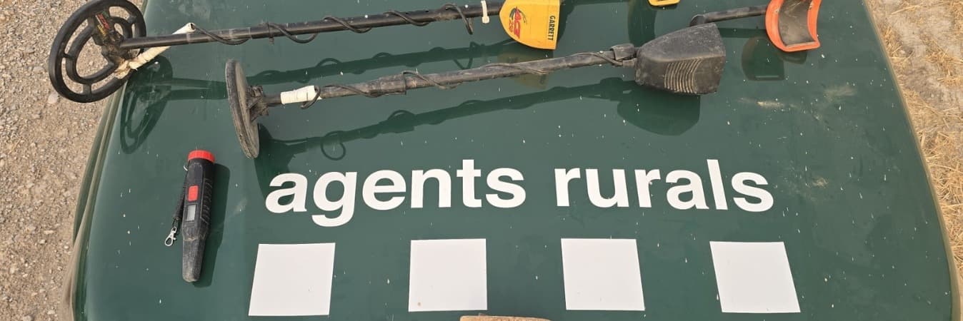 Els Agents Rurals denuncien dues persones que buscaven restes de la Guerra Civil a la Serra de Bellmunt, a la Noguera