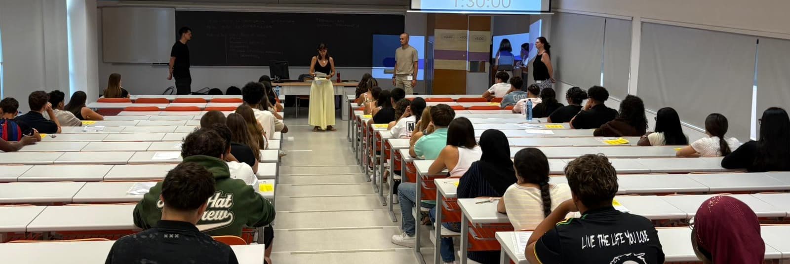 Gairebé 550 estudiants comencen les proves d’accés a la universitat del setembre a la Universitat de Lleida
