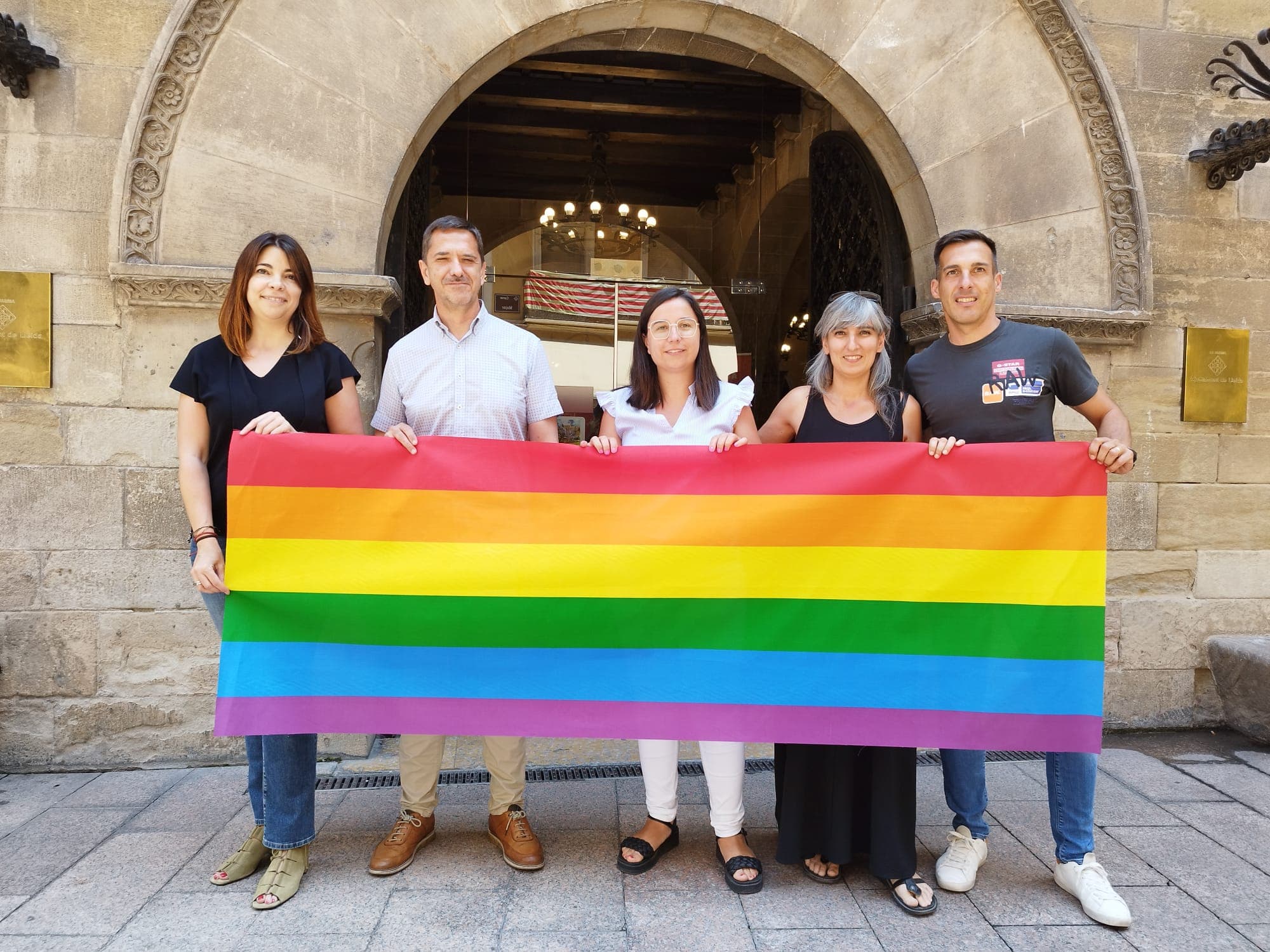 ERC portarà al ple de maig de la Paeria recuperar la bandera LGTBIQ+ als edificis municipals