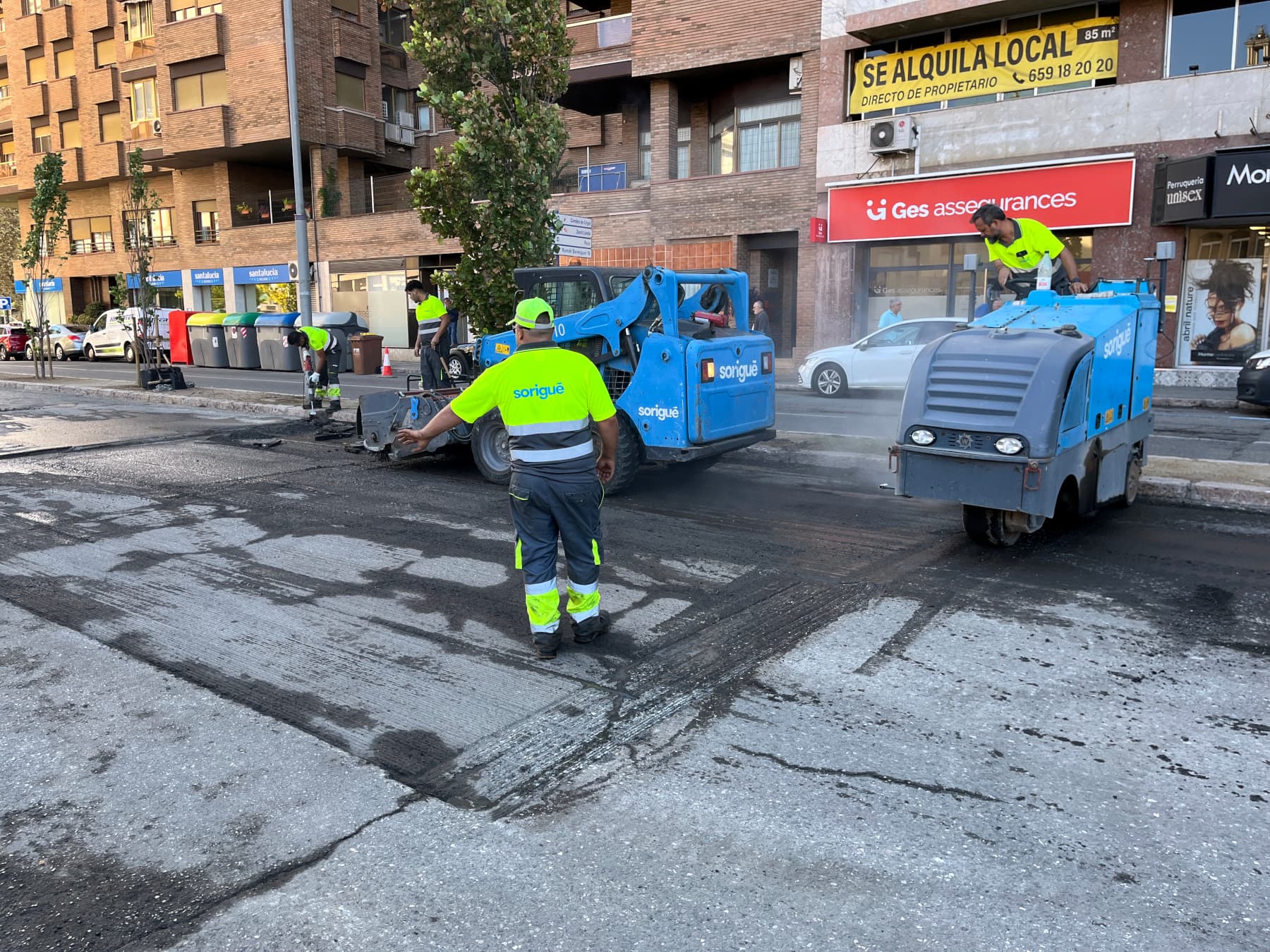 La Paeria invertirà prop de dos milions d’euros per pavimentar 25 trams de carrers de Lleida